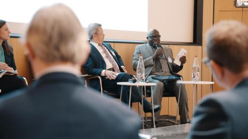 Sam Mugume at the 1st C3A Annual Symposium