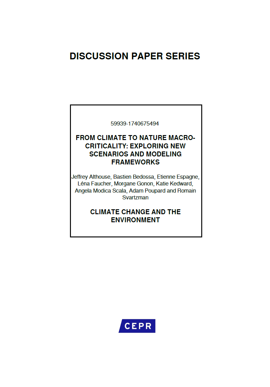 a CEPR publication